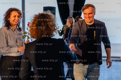 Sopot.  Mamuszki 14.  Prezydent Sopotu Magdalena Czarzyńska-Jachim...