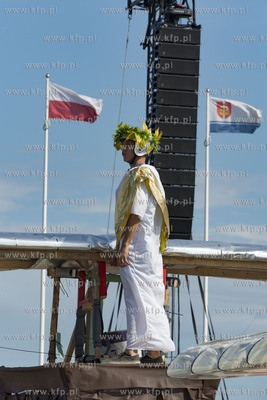 Red Bull Konkurs Lotów w Gdyni. Nz. drużyna "Ci Wredni...