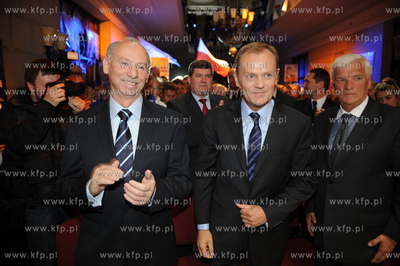 Gdansk. Konwencja wyborcza Platformy Obywatelskiej...