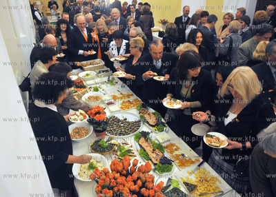 Gdansk. Muzeum Narodowe. Oficjalna uroczystosc z okazji...
