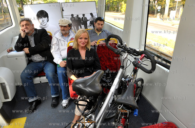 Gdansk. Oliwa. Specjalny przejazd i nadanie imienia...