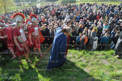 Misterium Meki Panskiej w Zukowie na Kaszubach. 13.04.2014...