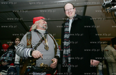 Gdansk. Targ Weglowy. Coroczna impreza "Sledzik Gdanski",...