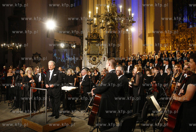 Gdansk. Bazylika Mariacka. Festiwal Solidarity Of Arts....