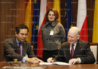 Sopot. Spotkanie premiera RP Donalda Tuska z premierem...