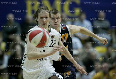 Gdynia. Polska Liga Koszykowki. Drugi mecz cwiercfinalowy...