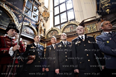 Gdansk. Dwor Artusa. Wojewódzkich Obchodach Dnia Strażaka,...