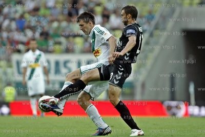 Gdansk. PGE Arena. Mecz o mistrzostwo Ekstraklasy Lechia...