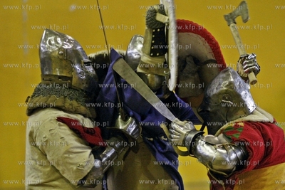 Gdynia. Sala Ymca. Eliminacje do Rycerskich Mistrzostw...