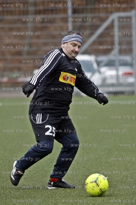 Gdansk. Boisko przy ul. Traugutta. Sylwestrowy mecz...