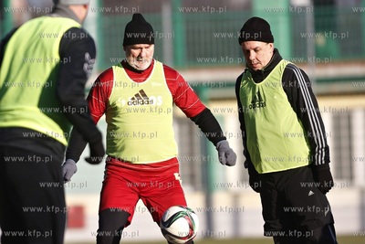 Gdansk. Boisko przy ul. Traugutta.  Sylwestrowy mecz...