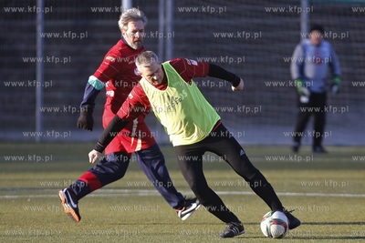 Gdansk. Boisko przy ul. Traugutta.  Sylwestrowy mecz...