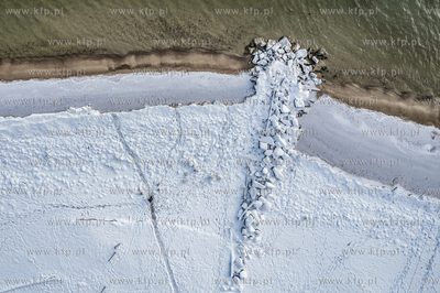 Gdynia Orłowo. Okolice molo.
15.01.2026
fot. Krzysztof...