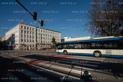 Gdynia, Skrzyżowanie ulicy Świętojańskiej i aleii...