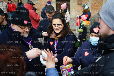 Gdańsk, Długi Targ. 30 Finał Wielkiej Orkiestry...