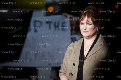 Gdansk. Dlugi Targ. Telewizja CNN International w ramach...