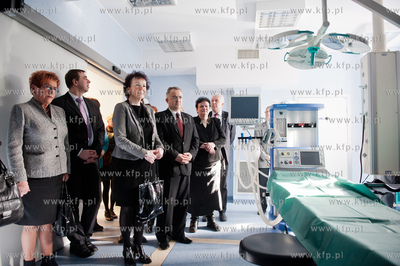 Gdansk. Uroczystosc otwarcia Zespolu Chirurgii wraz...