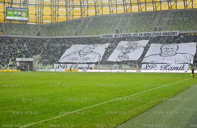 Gdansk. PGE Arena. Mecz o mistrzostwo Ekstraklasy....