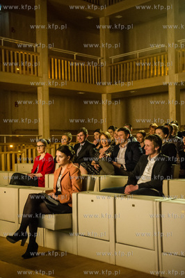 Gdansk. Teatr Szekspirowski. Daria Widawska i Tomasz...