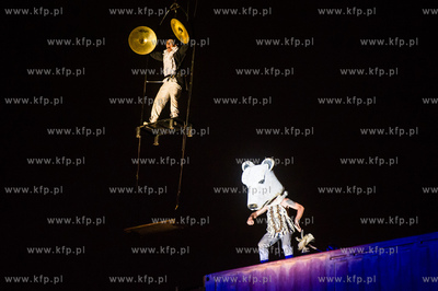 Gdansk. Plac Zebran Ludowych. XIX Miedzynarodowy Festiwal...