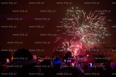 Gdansk. Targ Weglowy. 24 Final Wielkiej Orkiestry Swiatecznej...