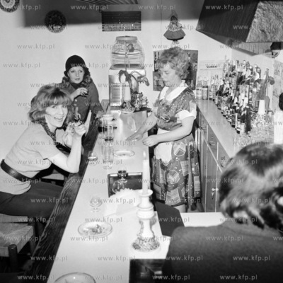 Kawiarnia "Pod Holendrem" na ulicy Mariackiej w Gdańsku....