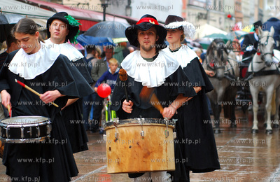 Uroczystosci zakonczenia Jarmarku sw Dominika 2008....