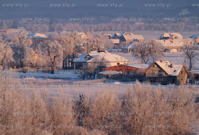 Gdansk, Rebiechowo. Mrozny poranek temperatura wynosila...