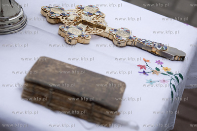 Bialystok-Suprasl. Swieta Wielkanocne w kosciele Prawoslawnym,...