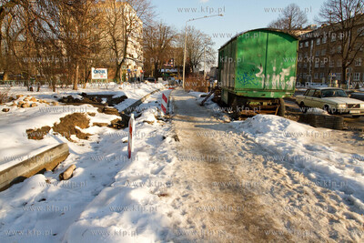 Gdansk Siedlce. Nz. Bodowa nowej drogi rowerowej.
10.01.2011
fot....