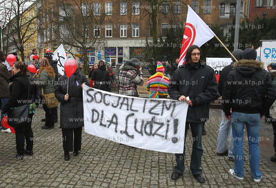 Szczecin - Manifestacja Różnorodności majaca na...