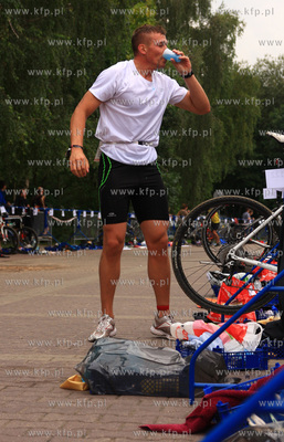 Triathlon Gdanski 2012. Calosc zawodow odbywala sie...