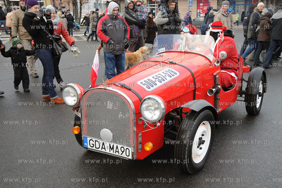 Gdynia. Jubileuszowa, X edycja parady Mikolaje na Motocyklach...