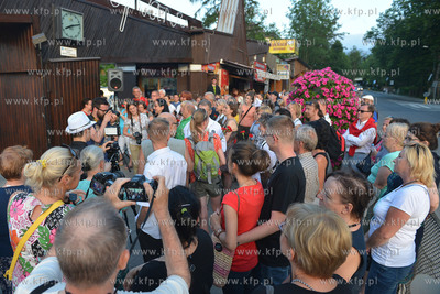 Uroczyste rozswietlenie neonu na dworcu PKP Zakopane.
13.06.2015
Fot....