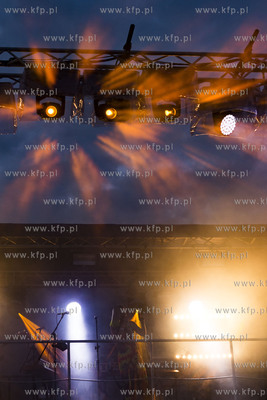 Koncerty Red Bull Music na plaży miejskiej w Gdyni....