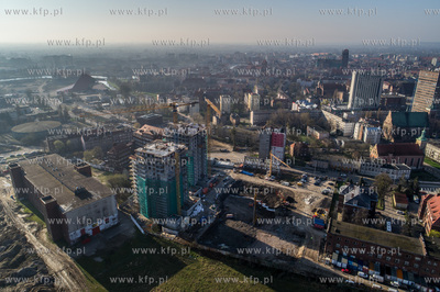 Gdansk, Mlode Miasto, tereny dawnej Stoczni Gdansk....