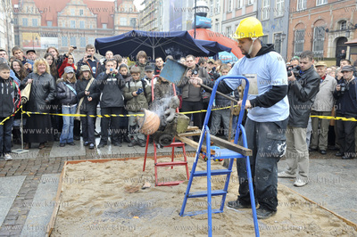 Uroczyste odsloniecie Kolumny Meteorologicznej Daniela...