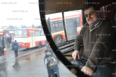 Pozegnanie z autobusem miejskim Ikarus w Gdansku. Przez...