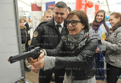 Targi Akademia na Uniwersytecie Gdanskim. Nz. stoisko...