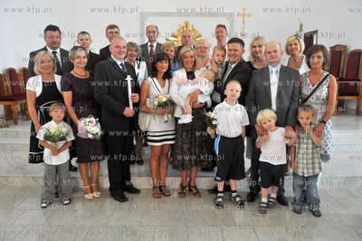 Gdansk, Kielpino Gorne. Jola i Slawomir Siezieniewscy...