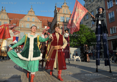 Gdansk. Parada Swieta Miasta ktora oficjalnie rozpoczela...