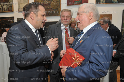 Przyjecie urodzinowe z okazji 68 urodzin Lecha Walesy...