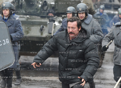 Plan filmu Walesa w rezyserii Andrzeja Wajdy. Plan...