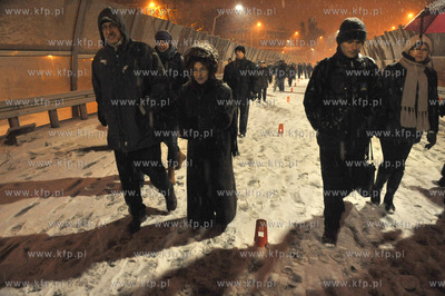 Otwarcie estakady nad aleja Grunwaldzka, bedaca czescia...