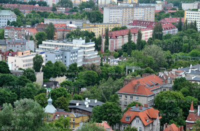 Wrzeszcz. Widok na akademioki Politechnik Gdanskiej...