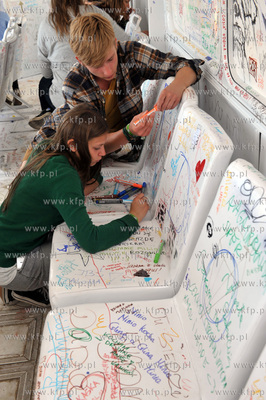 Heineken Open'er Festival w Gdyni. Instalacja Antek...