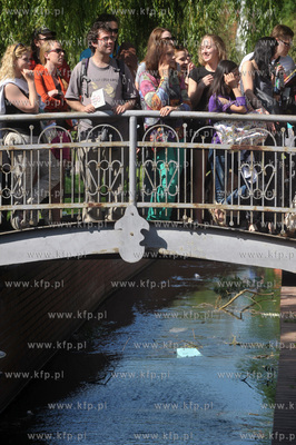 Festiwal Streetwaves w Gdansku Dolnym Wrzeszczu. Park...
