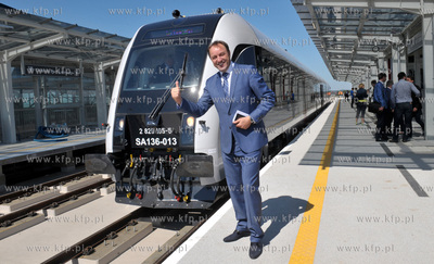 Pierwszy probny przejazd z pasazerami i i prezentacja...