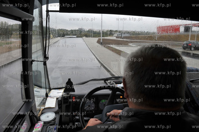 Otwarcie wezlow i dojazdow do przystanku PKM Jasien....