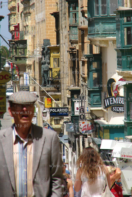 Malta. Miasto Valletta 01.05.2013 fot. Maciej Kosycarz...
